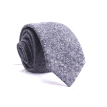 Design Your Own Wholesale Silk Wool Blend Herringbone Tweed Ties